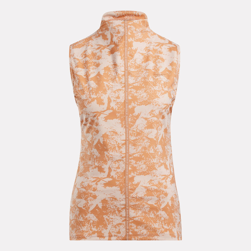 Women's Sleeveless Mock Neck Golf Top - Vector Abstract Print - Image 4