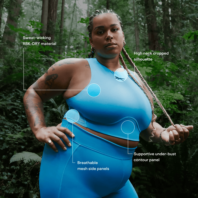 Women's Lux Contour Crop Top - Image 2