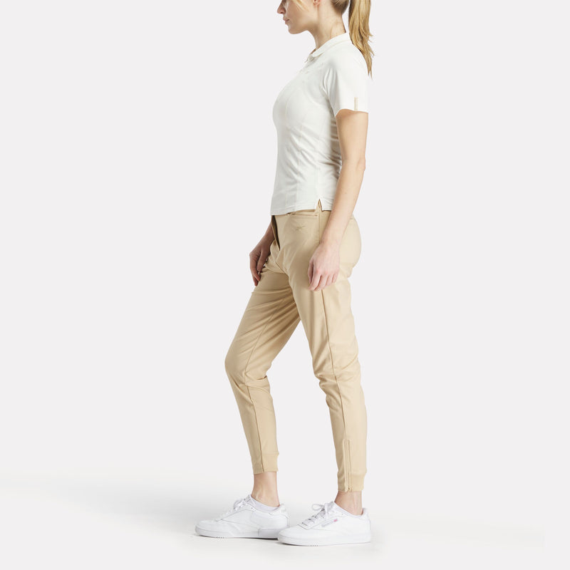 Women's Short Sleeve Zip Bodycon Golf Polo Shirt - Image 2