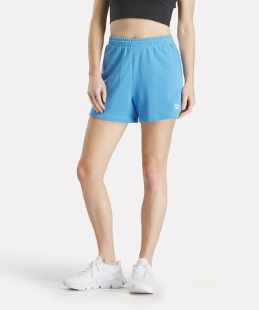 Women's Identity Small Logo French Terry Shorts 4"