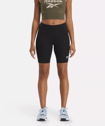 Women's Reebok Identity Small Logo Cotton Bike Short 7"