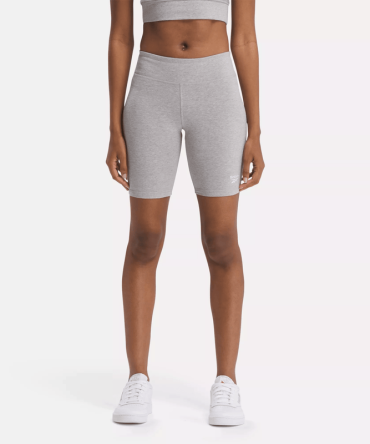 Women's Reebok Identity Small Logo Cotton Bike Short 7"