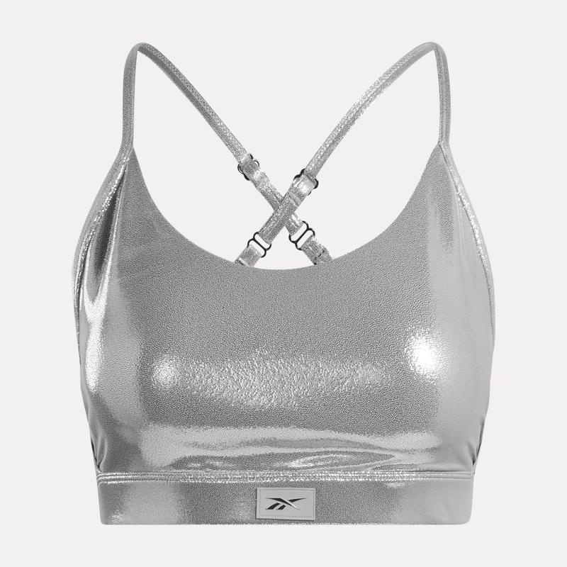 Women's Lux Chrome Strappy Bra - Image 6