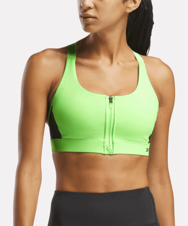Women's Lux Front-Zip High-Impact Bra