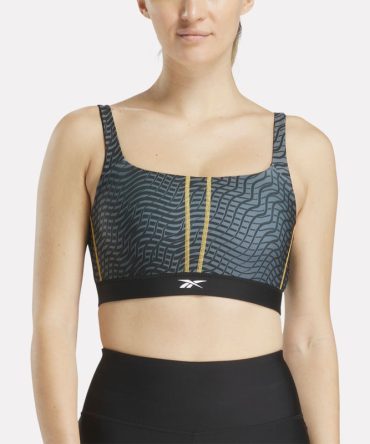 Women's Hype Pack Blocked Allover Print Bralette
