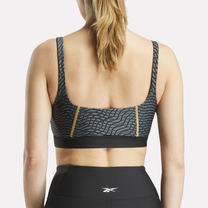 Women's Hype Pack Blocked Allover Print Bralette - Image 3