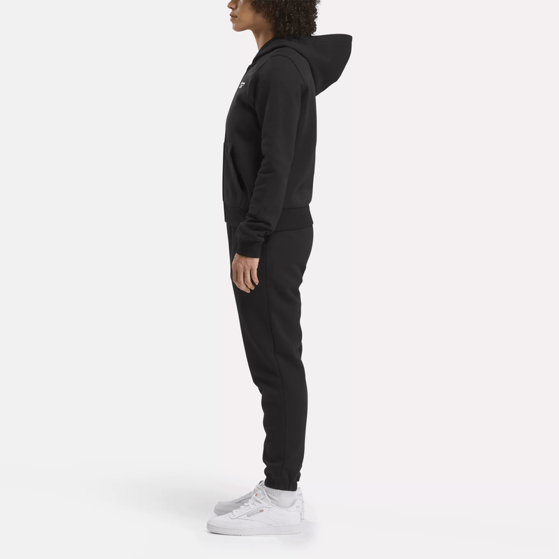 Women's Reebok Identity Small Logo Fleece Full-Zip Hoodie - Image 2