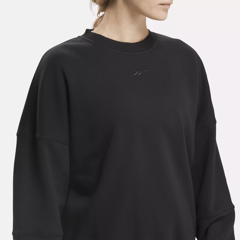 Women's Lux Oversized Crew - Image 4