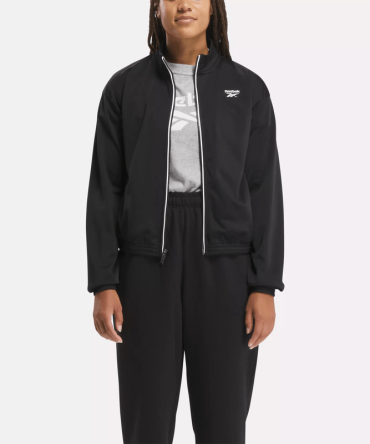 Women's Reebok Identity Back Vector Tricot Track Jacket