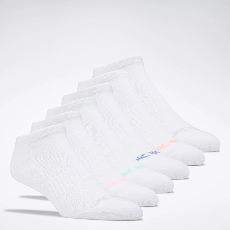 Women's Reebok Basic Low-Cut Socks 6 Pairs
