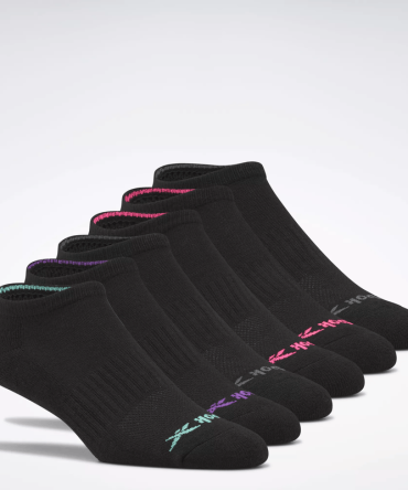 Women's Reebok Basic Low-Cut Socks 6 Pairs