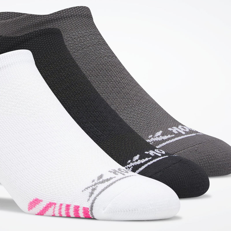 Women's Zoned Cushion No-Show Socks 3 Pairs - Image 2