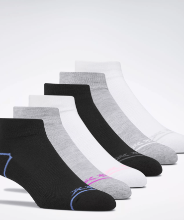 Women's Reebok Basic Quarter Socks 6 Pairs