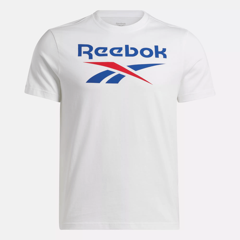 Men's Reebok Identity Big Stacked Logo T-Shirt - Image 4