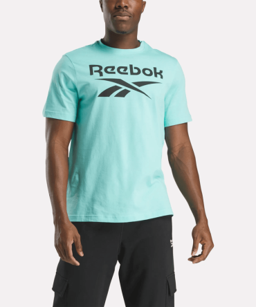 Men's Reebok Identity Big Stacked Logo T-Shirt
